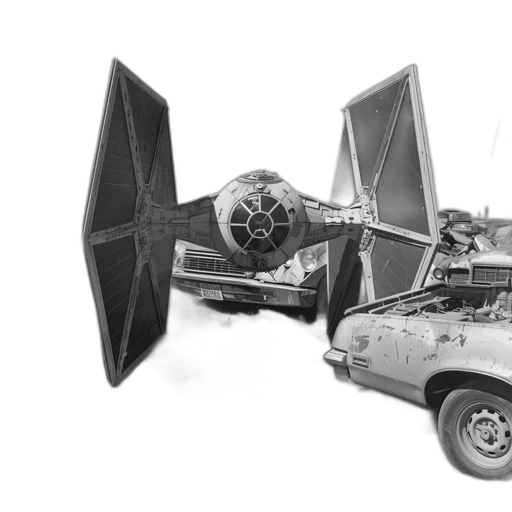 car, weapon, robot, concept art transparent PNG cut-out