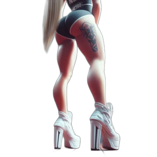 robot, dress, shoes, concept art transparent PNG cut-out