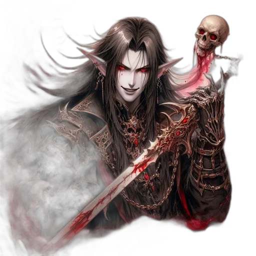 staff, fantasy art, concept art, photorealistic transparent PNG cut-out