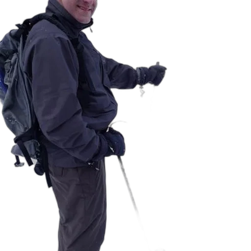 staff, jacket, weapon, creature transparent PNG cut-out