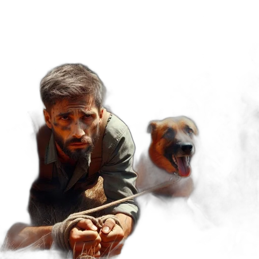 animal, creature, concept art, photorealistic transparent PNG cut-out