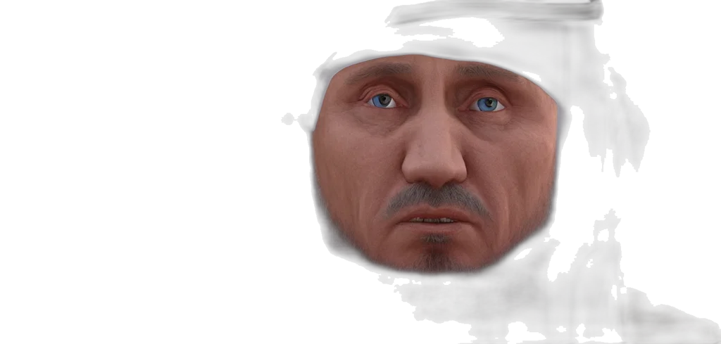face, mask, hat, photorealistic transparent PNG cut-out