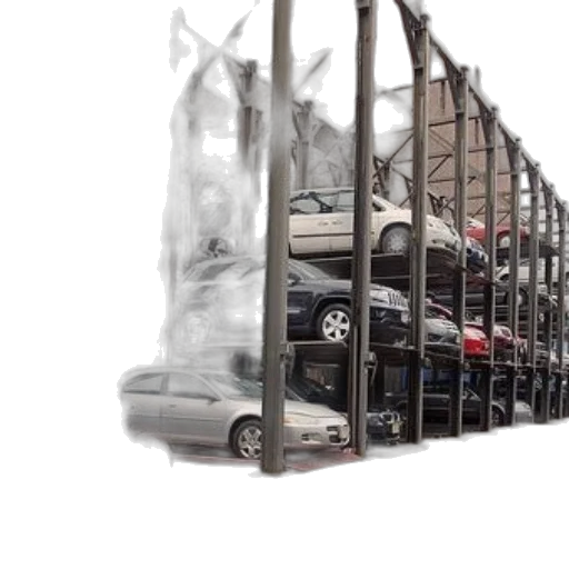 car, concept art, cyclist, stands transparent PNG cut-out