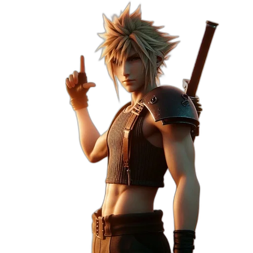 weapon, staff, concept art, 3d render transparent PNG cut-out