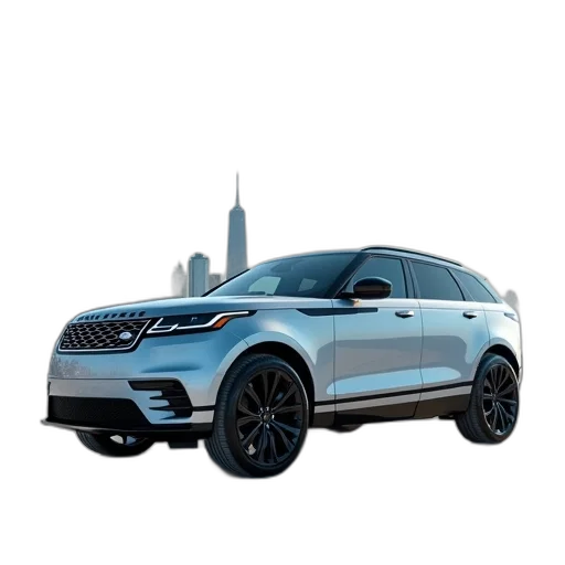 car, 3d render, concept, land transparent PNG cut-out