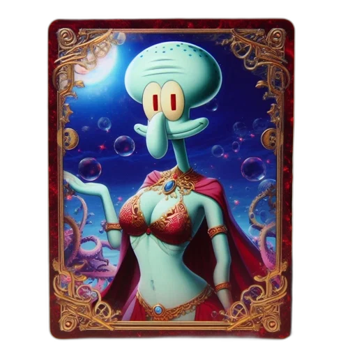 robot, jewelry, crown, staff transparent PNG cut-out