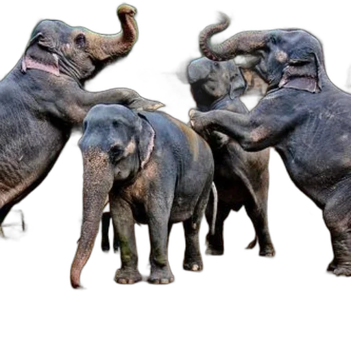animal, concept art, photorealistic, 3d render transparent PNG cut-out