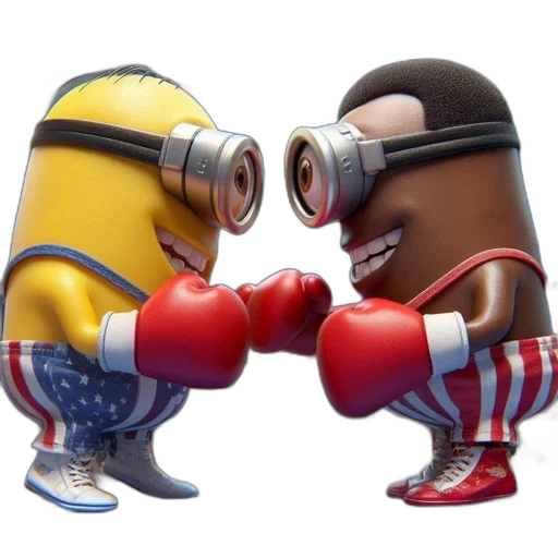 concept art, 3d render, cartoon, despicable transparent PNG cut-out