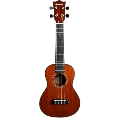 3d render, traditional, hawaiian, ukulele transparent PNG cut-out