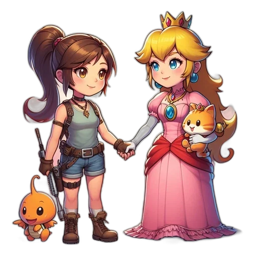 crown, staff, weapon, dress transparent PNG cut-out