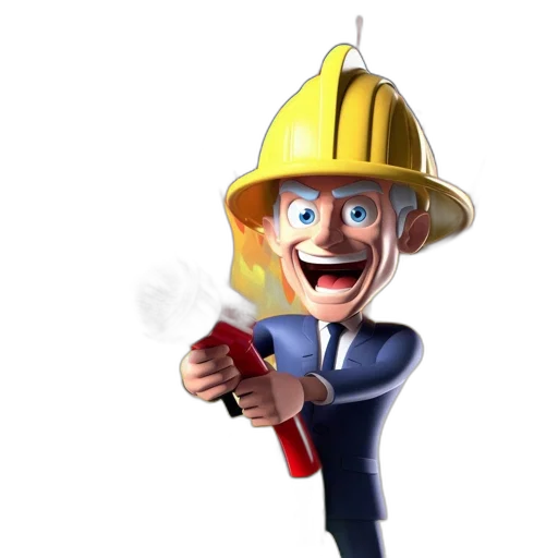 staff, hat, 3d render, concept art transparent PNG cut-out