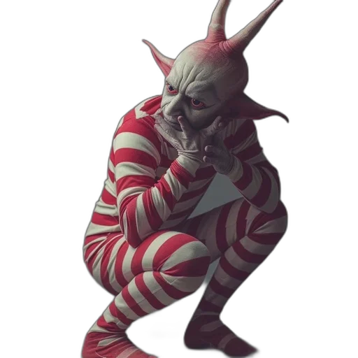 creature, staff, mask, animal transparent PNG cut-out