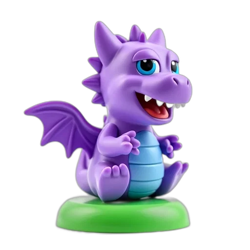 dragon, creature, 3d render, concept art transparent PNG cut-out