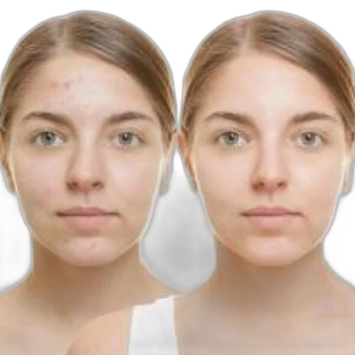 face, mask, photorealistic, 3d render transparent PNG cut-out