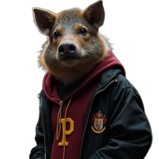 jacket, animal, staff, creature transparent PNG cut-out