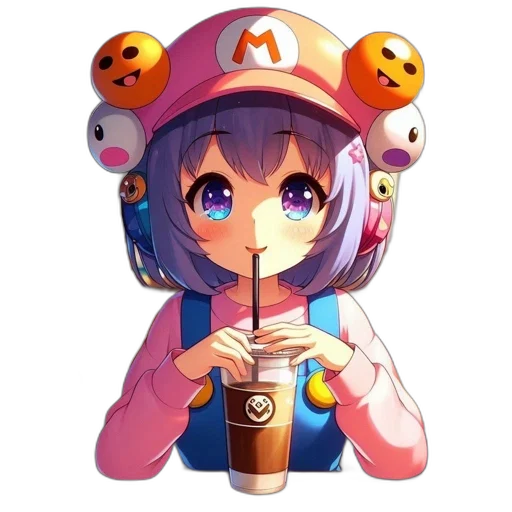 staff, food, face, robot transparent PNG cut-out