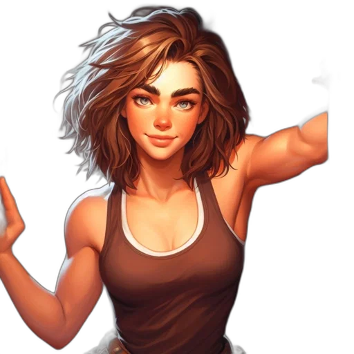 face, dress, fantasy art, concept art transparent PNG cut-out