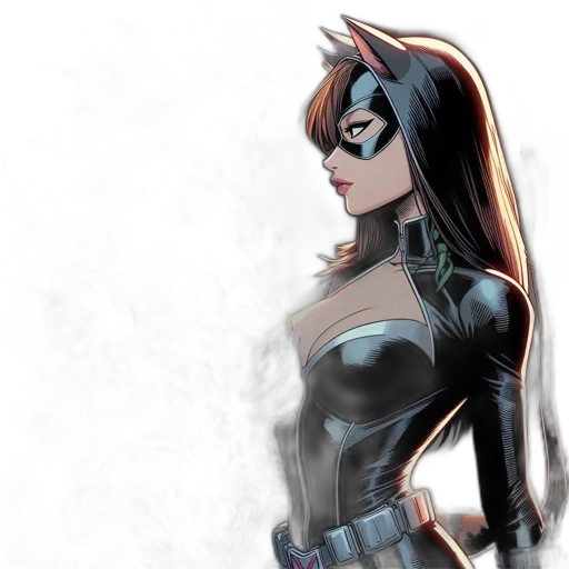 comic book art, concept art, fantasy art, cartoon transparent PNG cut-out