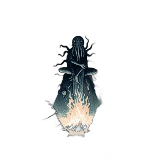 creature, jacket, dragon, mask transparent PNG cut-out