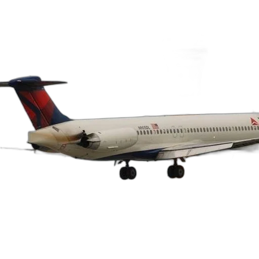 delta, airplane, taking, off transparent PNG cut-out