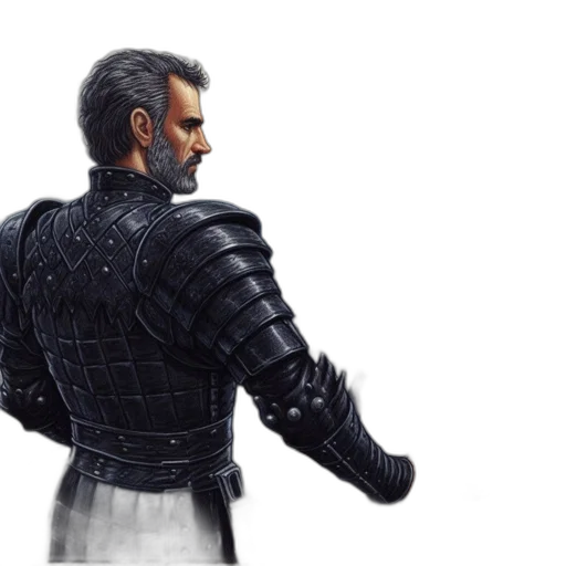 sword, jacket, weapon, dragon transparent PNG cut-out