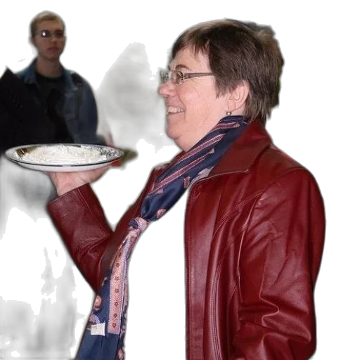jacket, food, concept art, woman transparent PNG cut-out