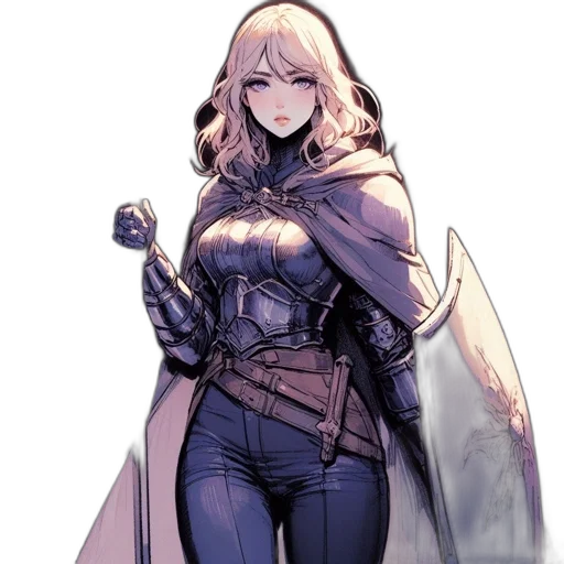 weapon, staff, sword, dress transparent PNG cut-out