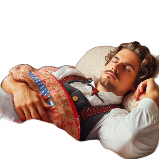 furniture, face, jacket, photorealistic transparent PNG cut-out