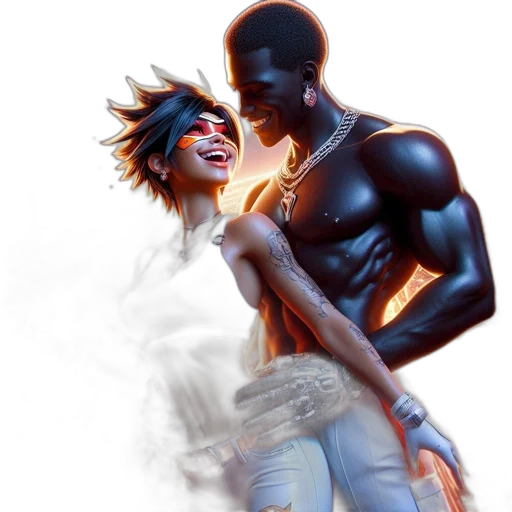comic book art, concept art, photorealistic, fantasy art transparent PNG cut-out