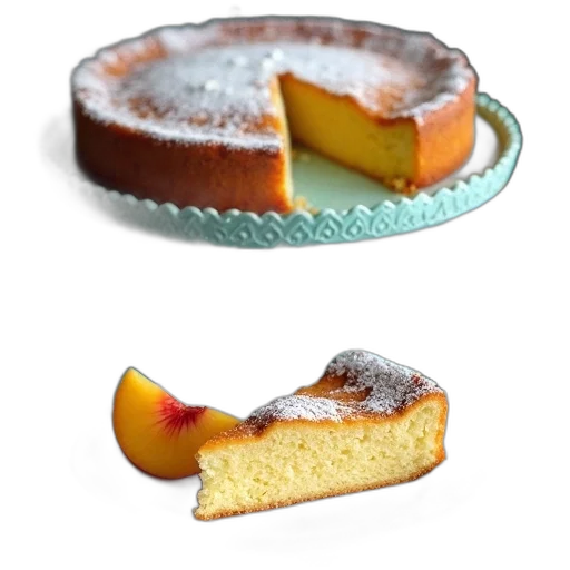 food, crown, 3d render, photorealistic transparent PNG cut-out