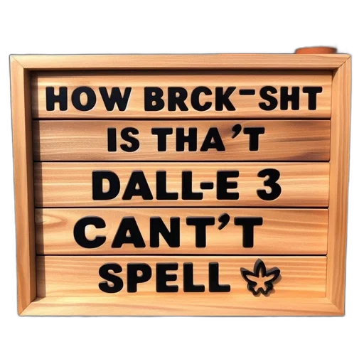 wooden, sign, deck, reads transparent PNG cut-out