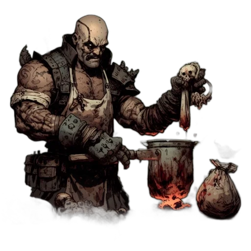 weapon, food, concept art, fantasy art transparent PNG cut-out