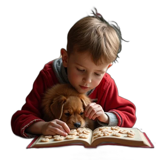 animal, photorealistic, oil painting, christmas transparent PNG cut-out