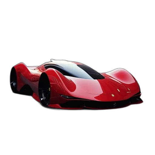 car, 3d render, concept art, photorealistic transparent PNG cut-out