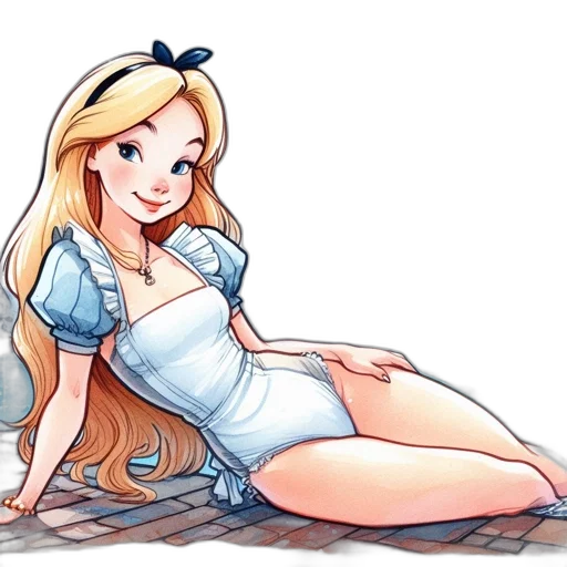 dress, cartoon, fantasy art, pixel art transparent PNG cut-out