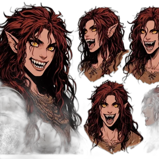 concept art, fantasy art, comic book art, pixel art transparent PNG cut-out