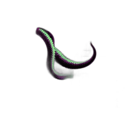 creature, staff, dragon, hair transparent PNG cut-out