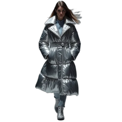 jacket, concept art, cyberpunk, photorealistic transparent PNG cut-out