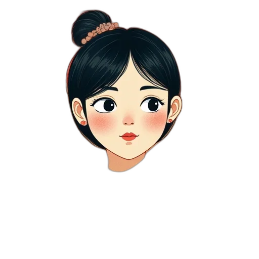 face, staff, jewelry, mask transparent PNG cut-out
