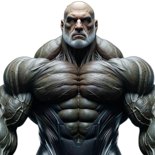 concept art, comic book art, photorealistic, 3d render transparent PNG cut-out
