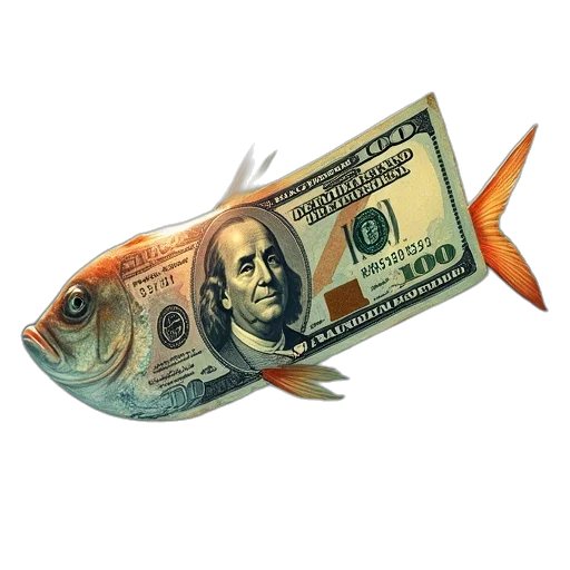 3d render, photorealistic, picture, money transparent PNG cut-out