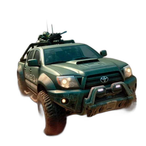 car, weapon, animal, robot transparent PNG cut-out