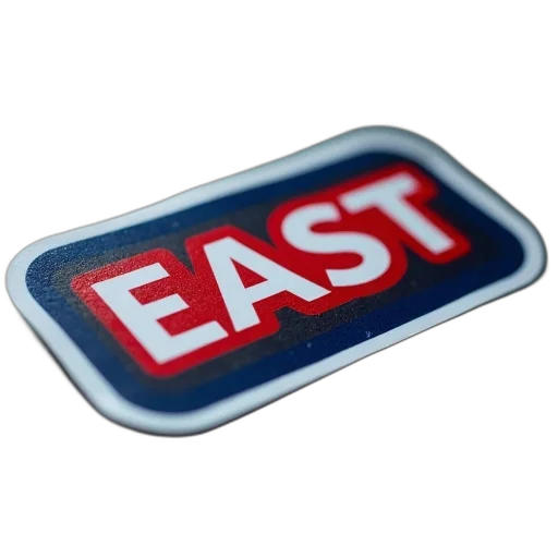 3d render, close-up, red, blue transparent PNG cut-out