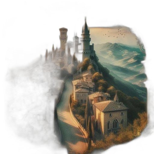 crown, fantasy art, concept art, photorealistic transparent PNG cut-out