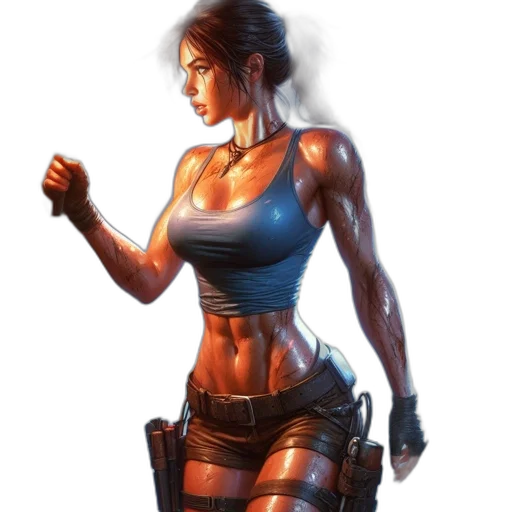 weapon, concept art, cyberpunk, comic book art transparent PNG cut-out