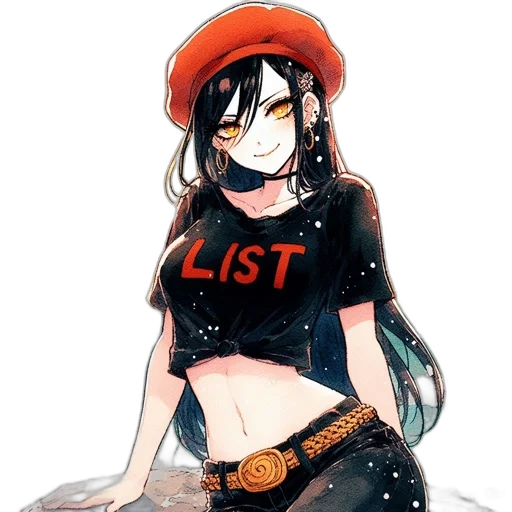 hat, staff, jacket, dress transparent PNG cut-out