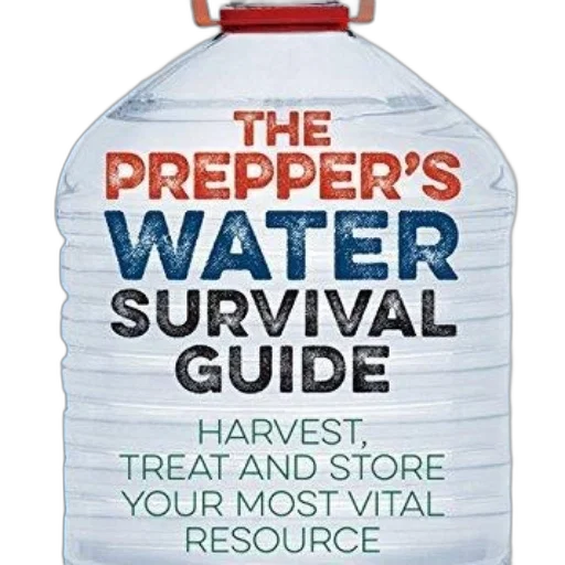bottle, prepper, water, survival transparent PNG cut-out