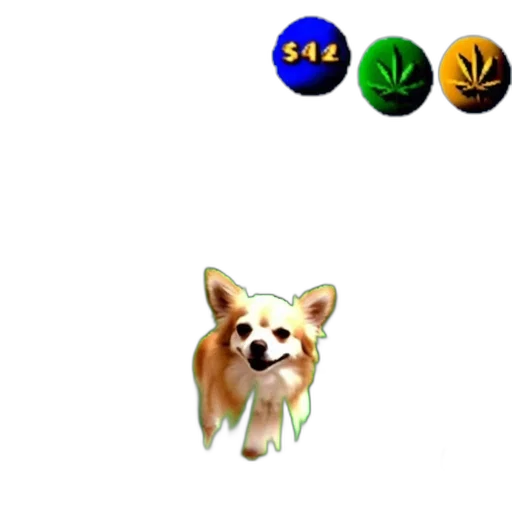 animal, creature, pixel art, vaporwave transparent PNG cut-out