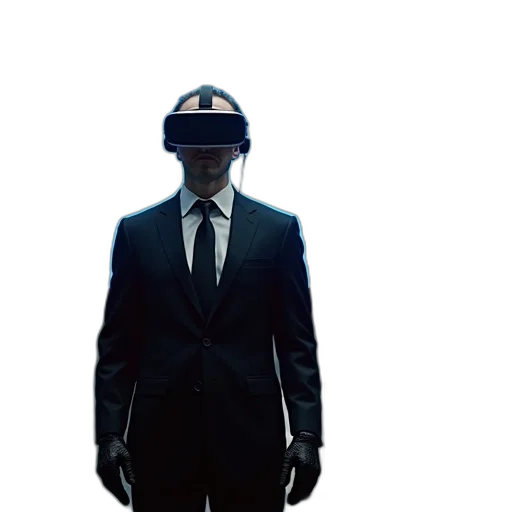 robot, mask, staff, hat transparent PNG cut-out