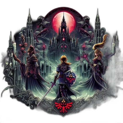 sword, fantasy art, concept art, pixel art transparent PNG cut-out